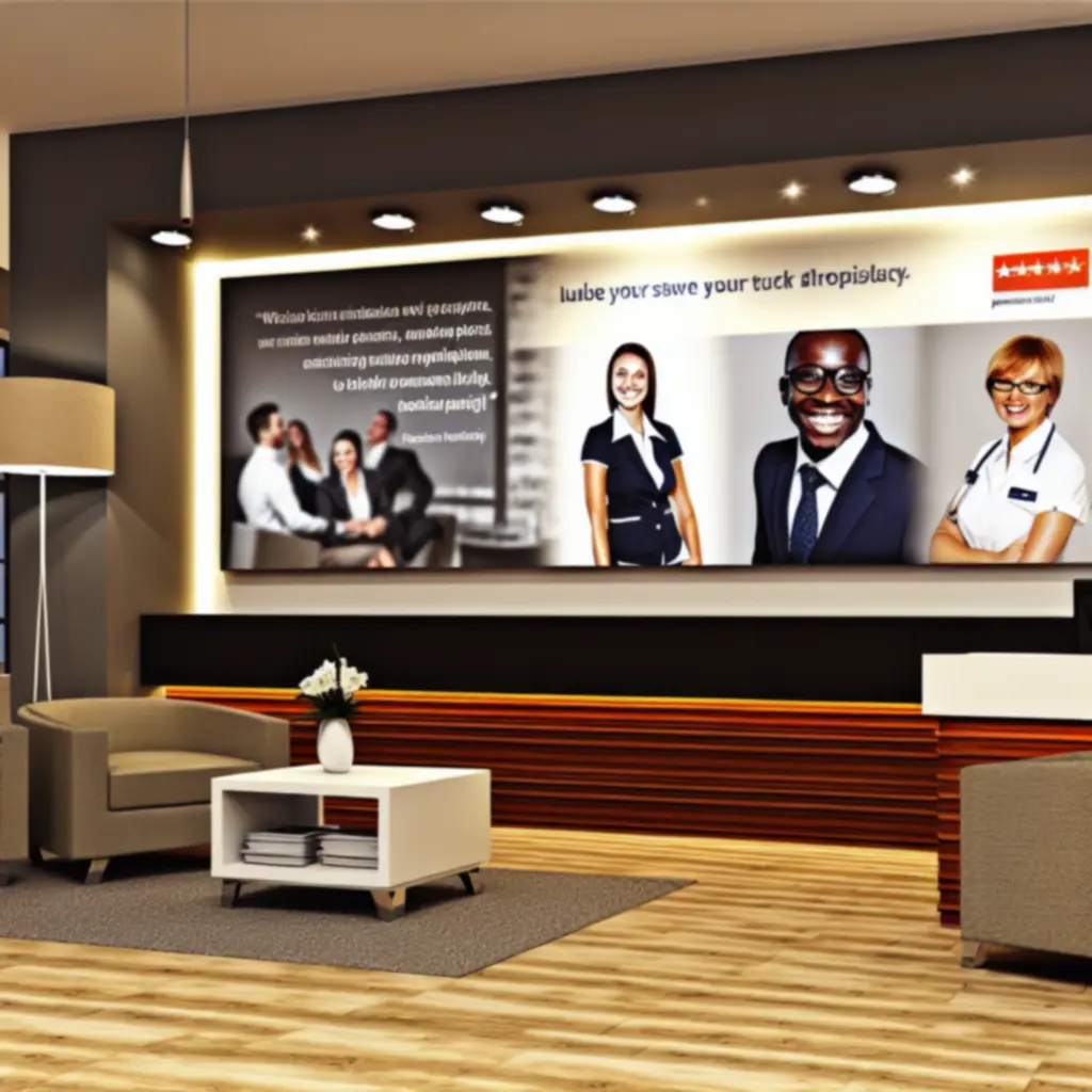 Widok opinii klientów na ekranie urządzenia