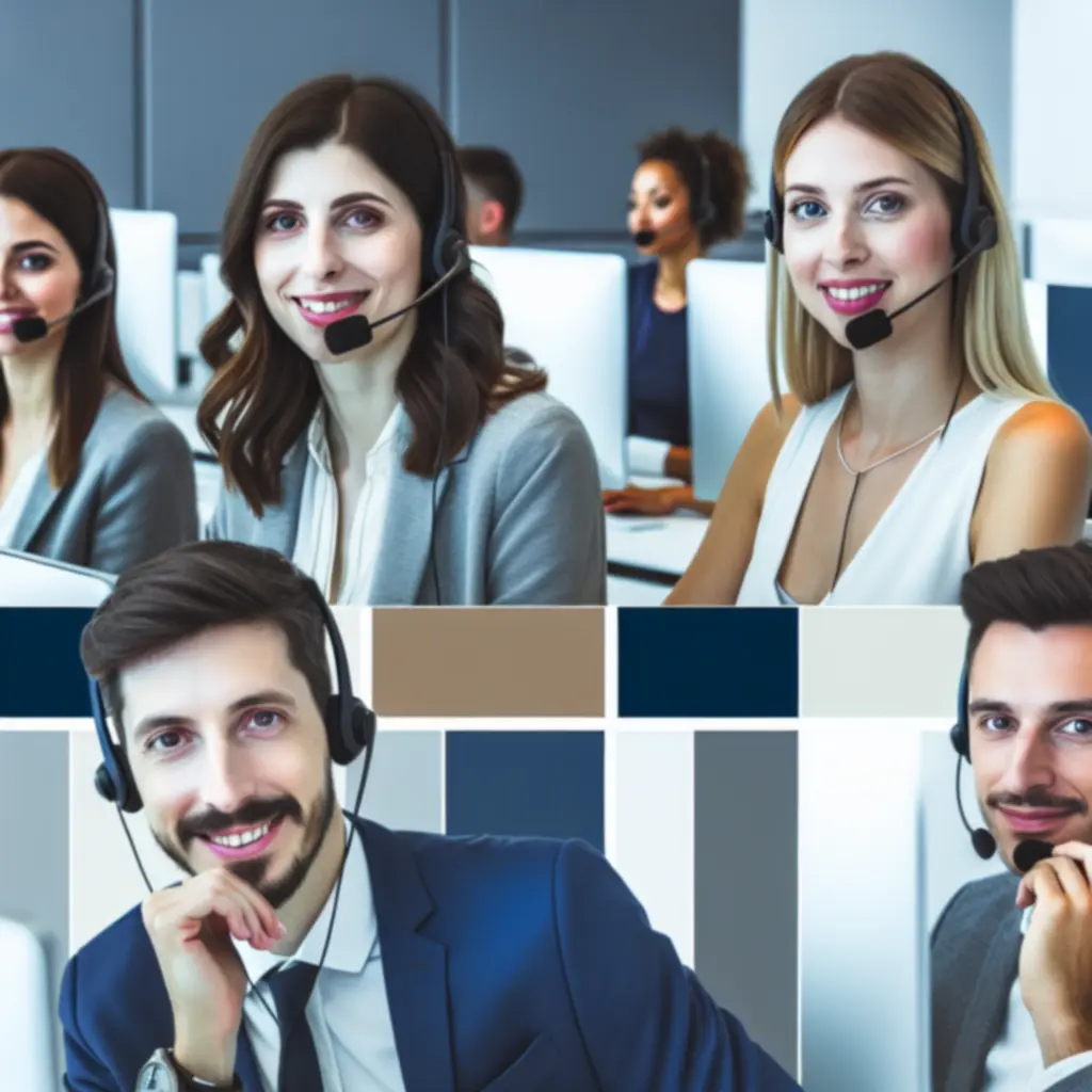 Zespół wsparcia technicznego UrbanMaintenancePL pracujący nad zgłoszeniami klientów